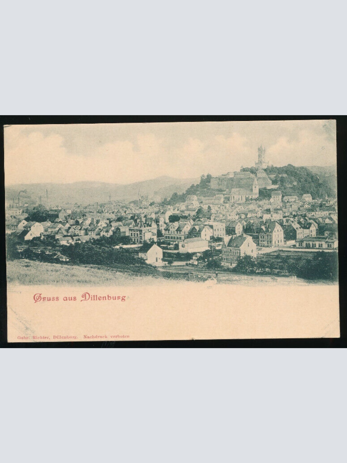 AK gruss aus Dillenburg Hessen (3228)