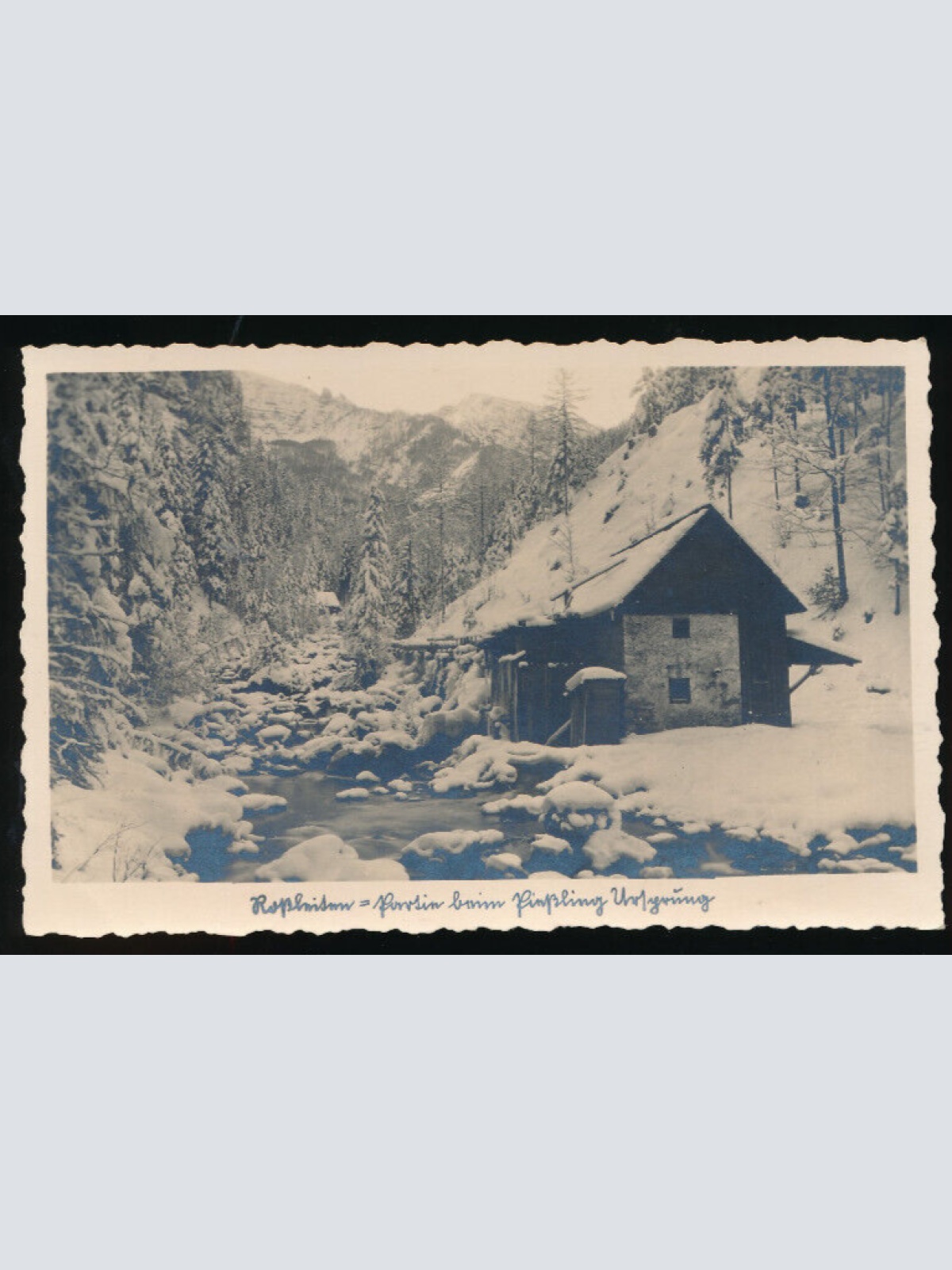 AK aus Roßleiten partie beim Pißling ursprung Oberösterreich (2555)