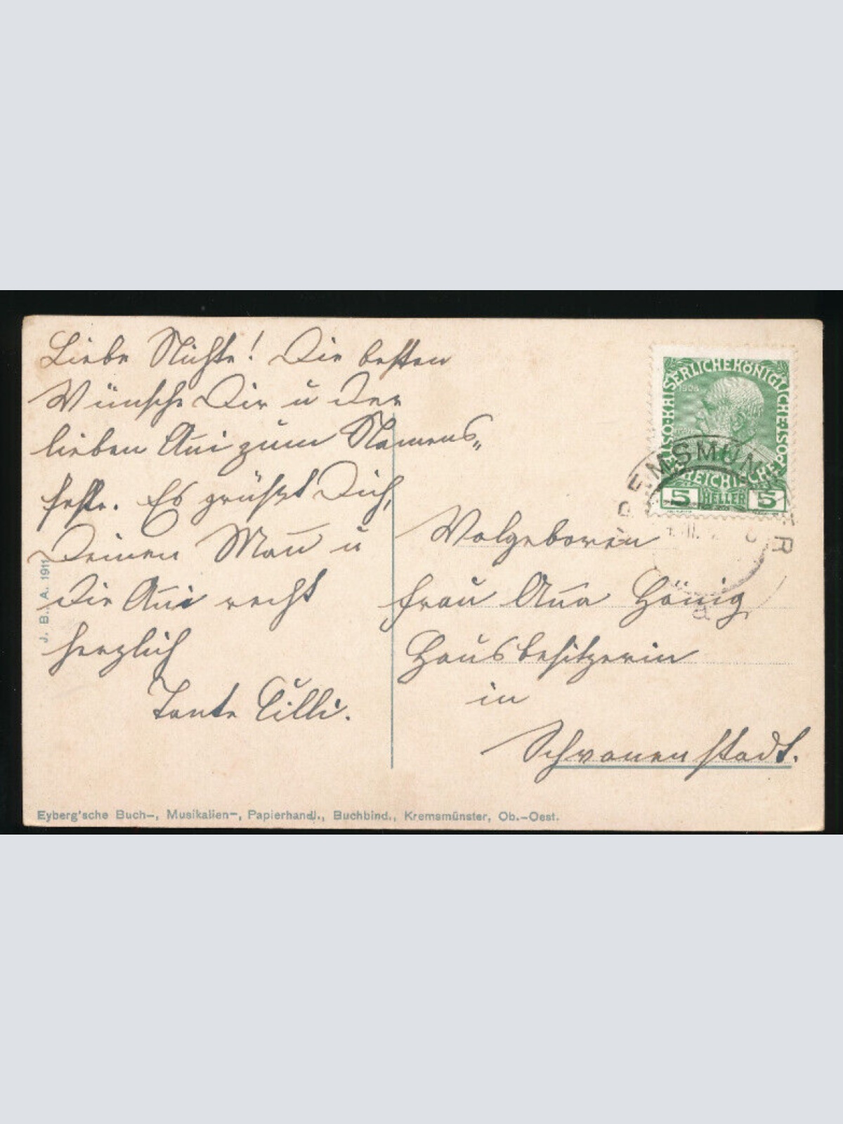 AK aus Kremsmünster Oberösterreich (2556)