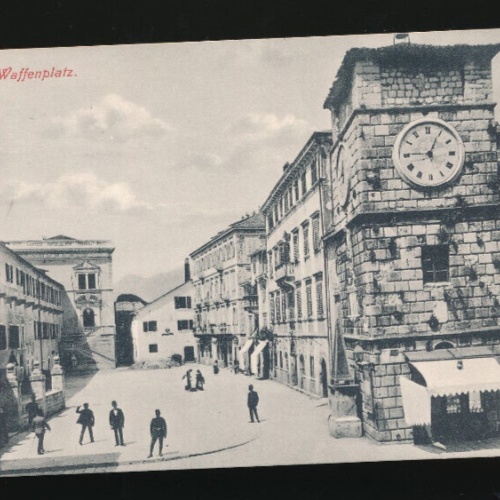 AK Cattaro - Kotor Waffenplatz Montenegro (2997)