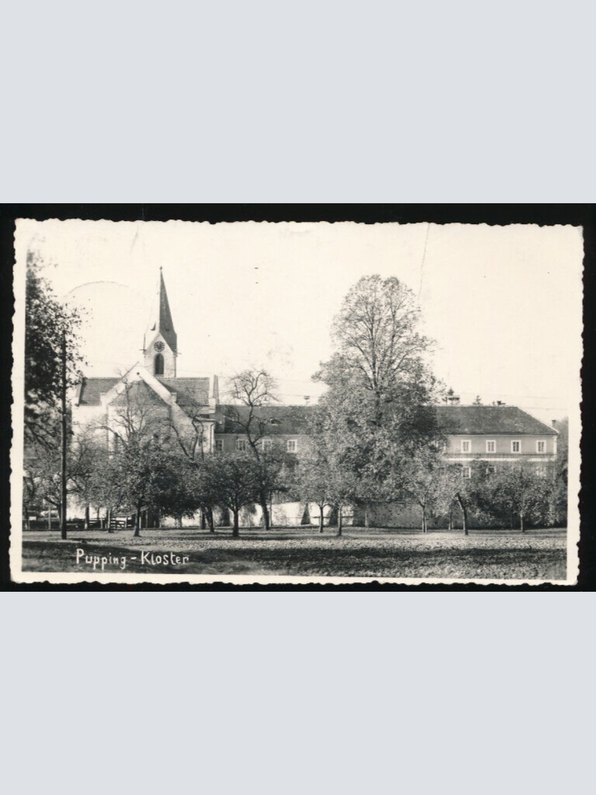 AK aus Pupping mit Kloster Oberösterreich (2488)