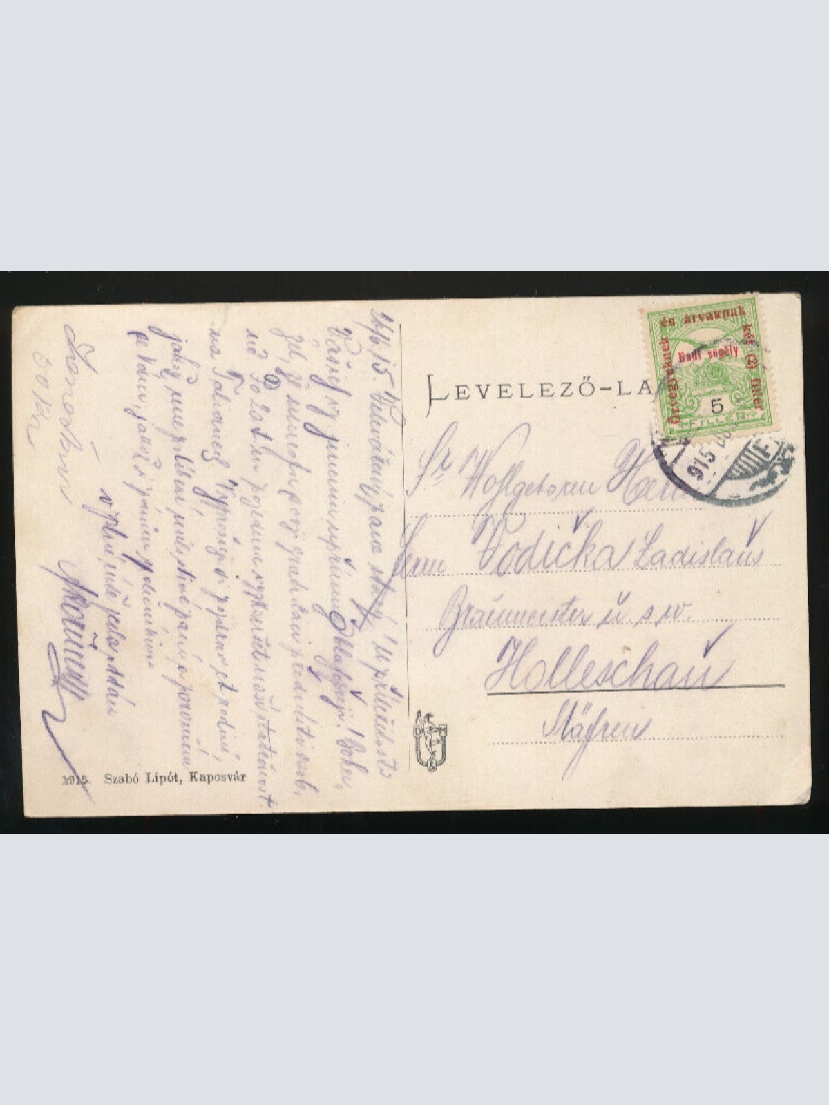 AK aus Kaposvar nemzeti szinház Ungarn (2984)