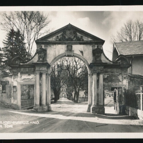 AK aus Stift Heiligenkreuz Wiener Tor Niederösterreich (2616)