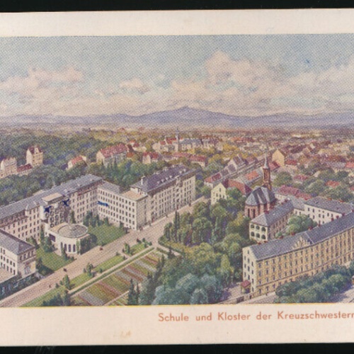 AK aus Linz an der Donau Schule und Kloster Oberösterreich (3324)