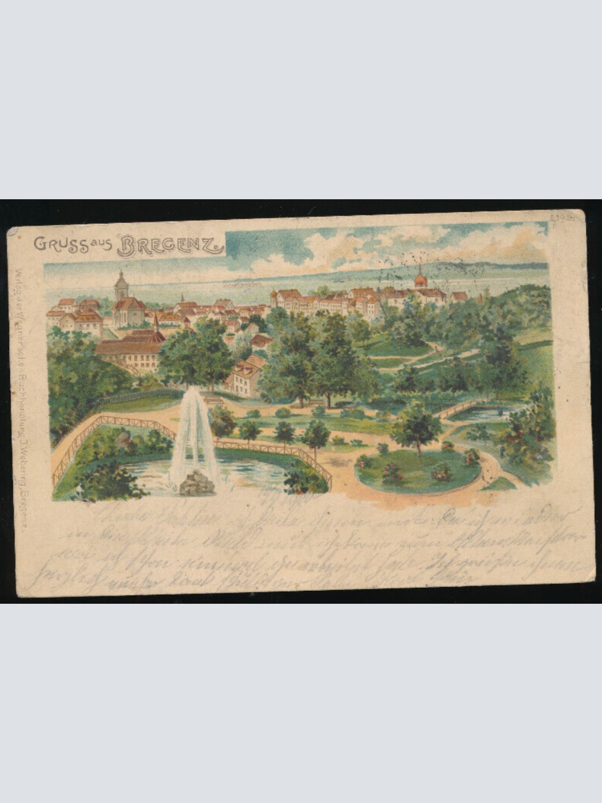 AK gruss aus Bregenz Vorarlberg (2566)