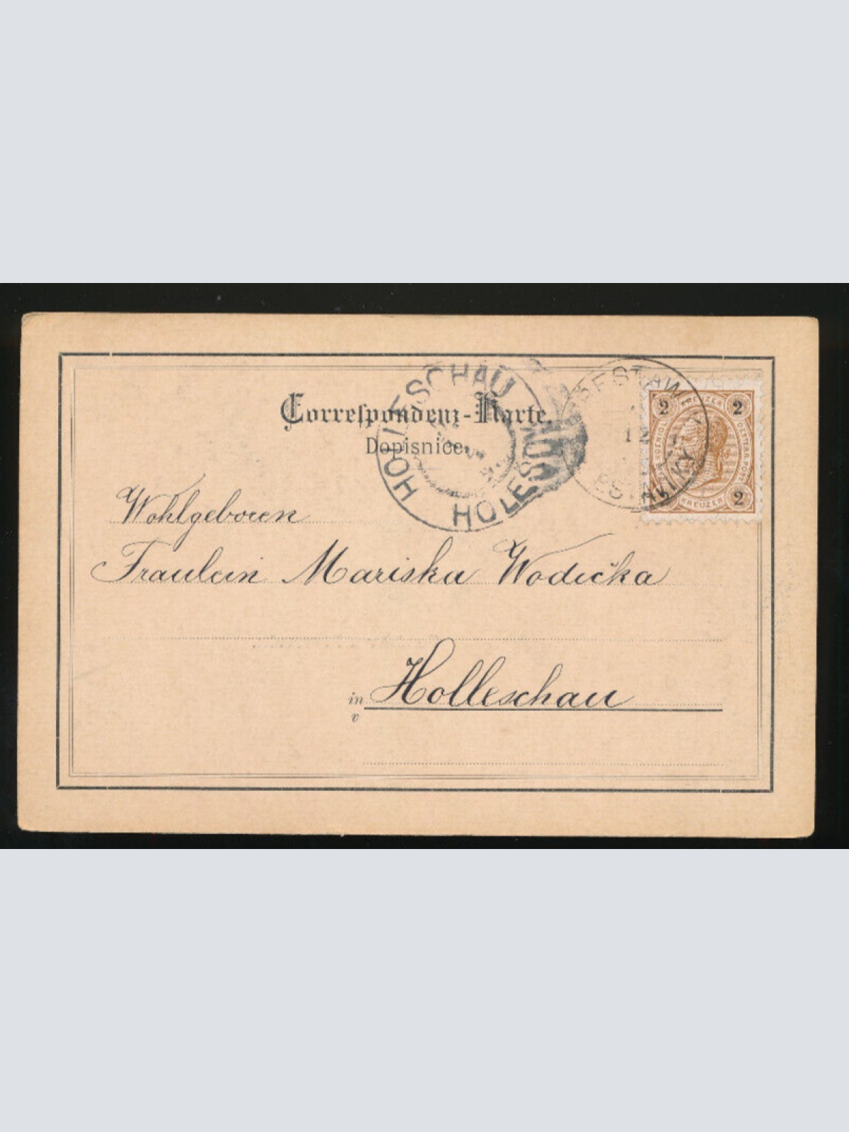 AK gruss aus  Prestavlky Tschechien (2990)