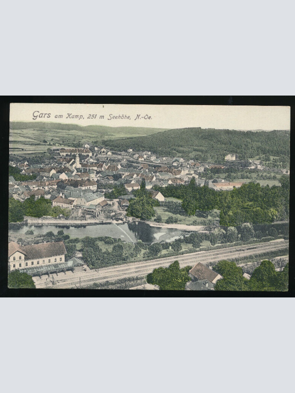 AK aus Gars am Kamp Niedrösterreich (3313)