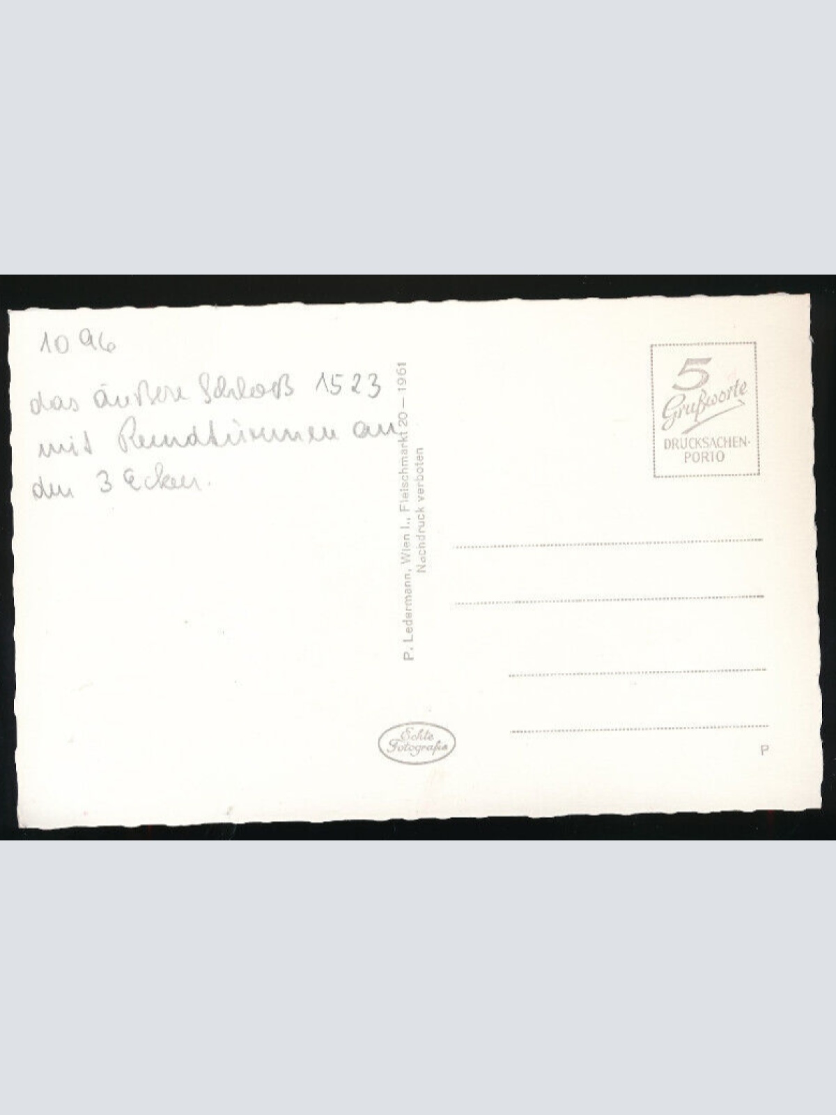 AK aus Ottenschlag mit Schloss Ottenschalg Niederösterreich (3505)