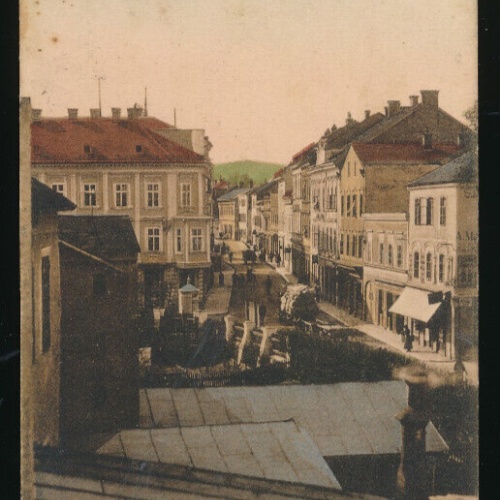 AK aus Ried im Innkreis innere Bahnhofstrasse Oberösterreich (3290)