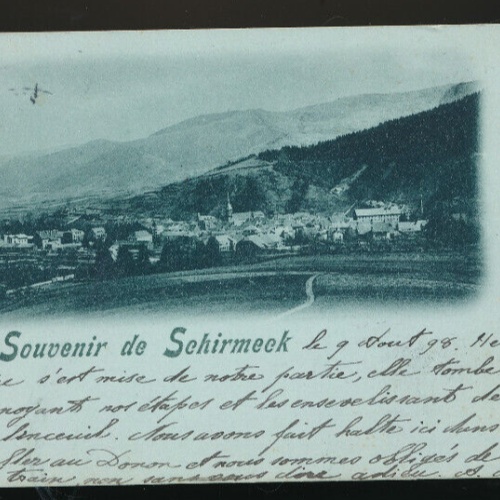 Mondschein - Karte aus Sehirmeck Frankreich (3316)