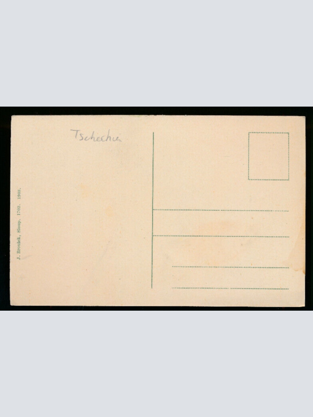 AK aus Sloup Pohled na mestys Tschechoslowakei (3126)