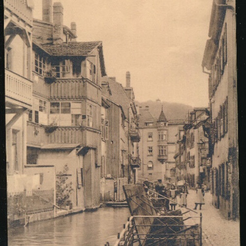 AK aus Freiburg Fischerau Baden Württemberg (3198)