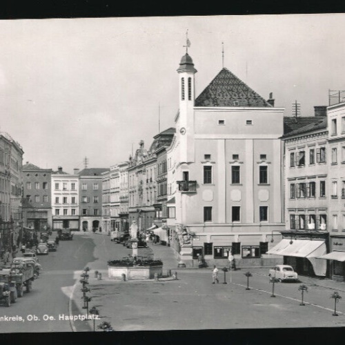 AK aus Ried im Innkreis Hauptplatz Oberösterreich  (2961)