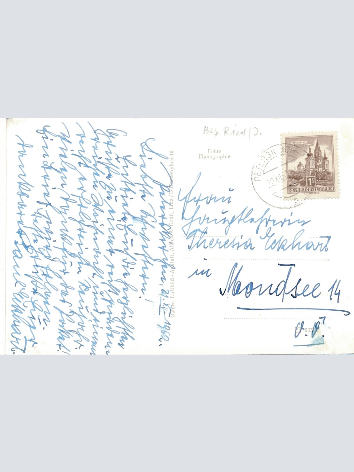 AK, Peterskirchen, Luftbild Nr. 3, Oberösterreich (S320)