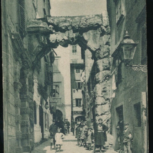 AK Fiume - Rijeka Arco Romano Kroatien (3169)