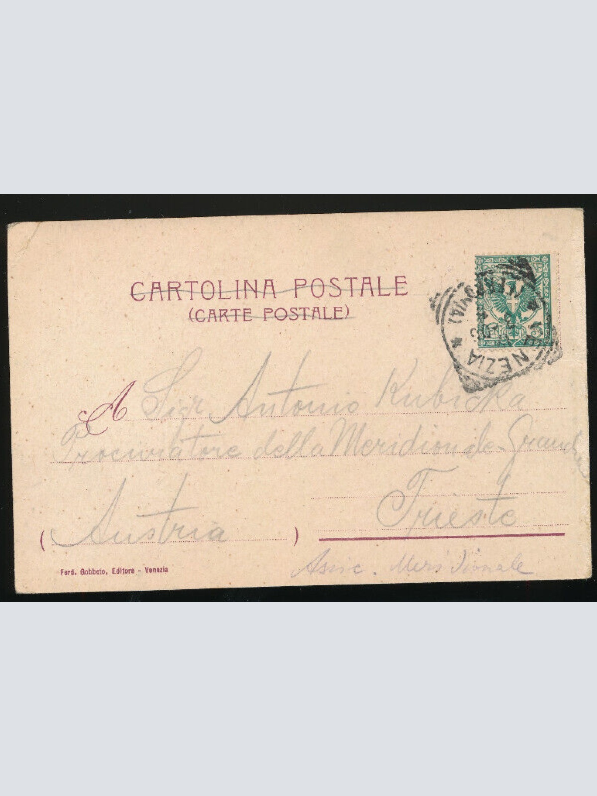 AK aus Venedig - Venezia J colombi in Piazza S. Marco Italien (3581)