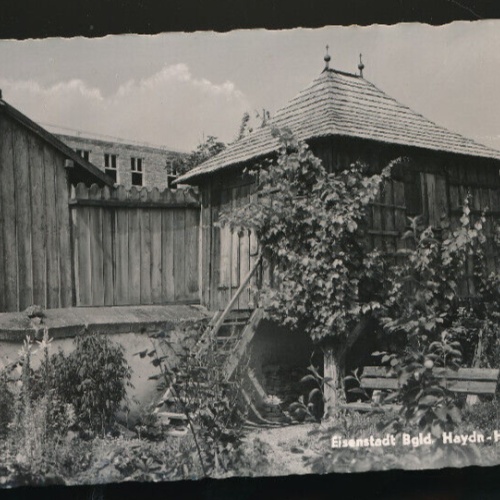 AK aus Eisenstadt Haydn Häuschen Burgenland (3584)