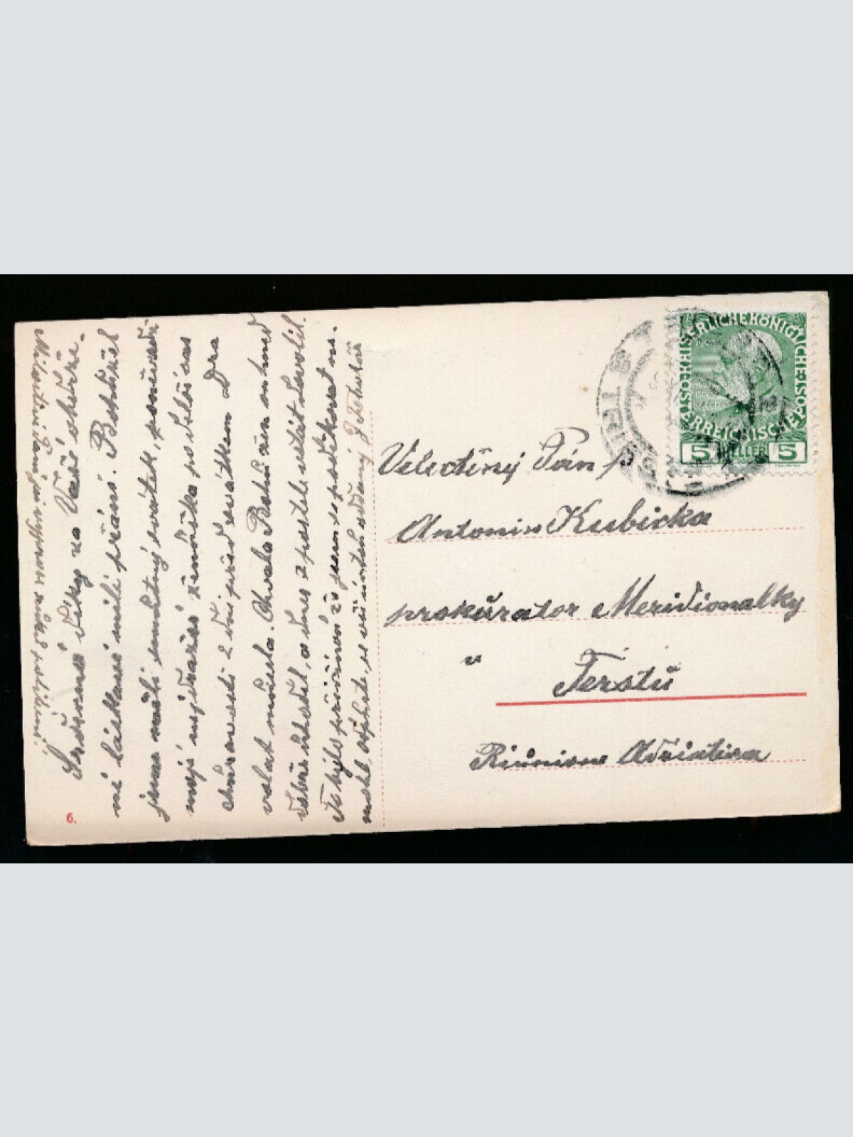 AK aus Trieste - Triest Viva del Sale Italien (3109)