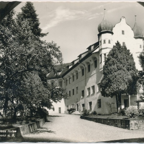 AK, Hotel Schloss Hofen, Lochau bei Bregenz, Vorarlberg, Österreich (S291)