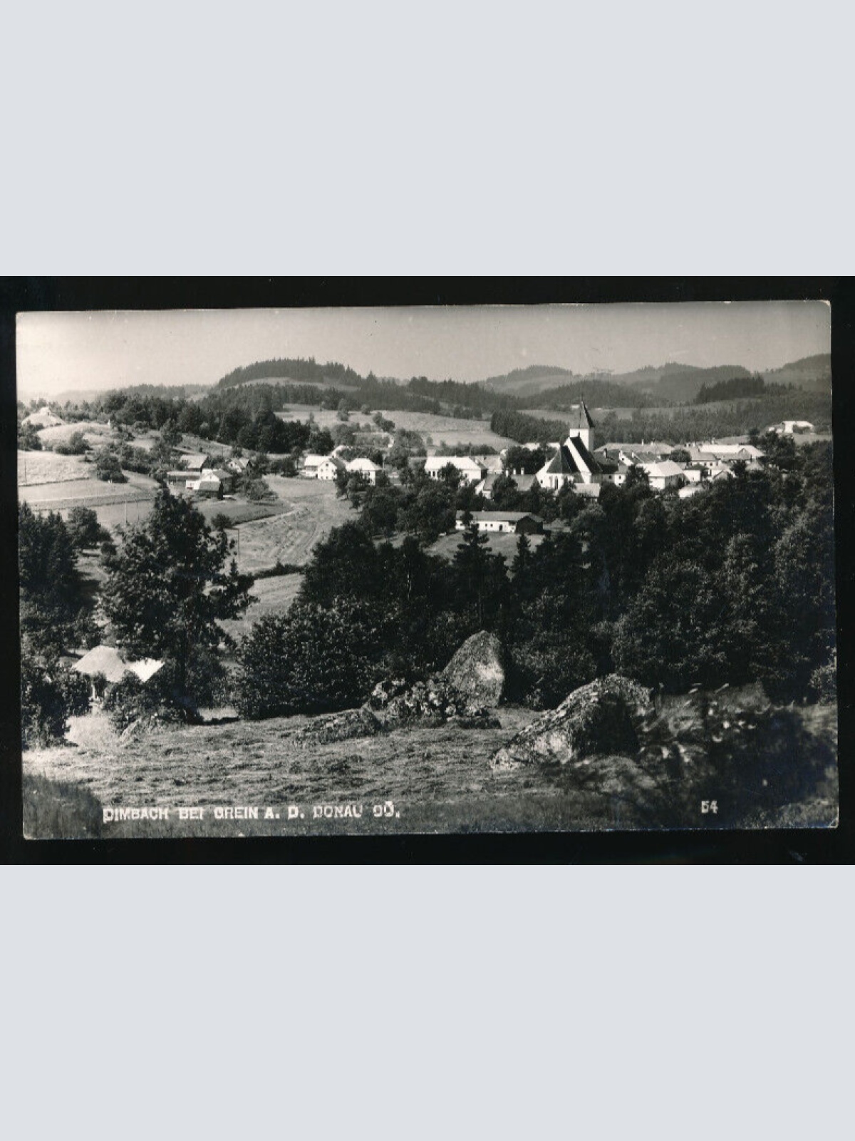 AK aus Dimbach bei Grein Oberösterreich (2907)