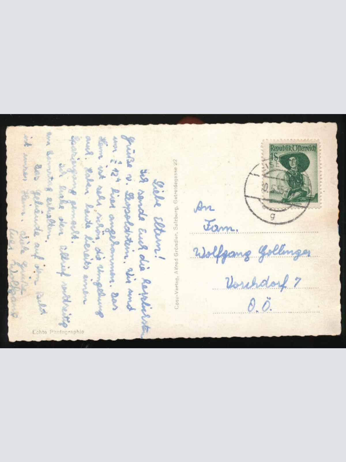 AK aus Eisenerz mit Schloss Leopoldstein Steiermark (3609)