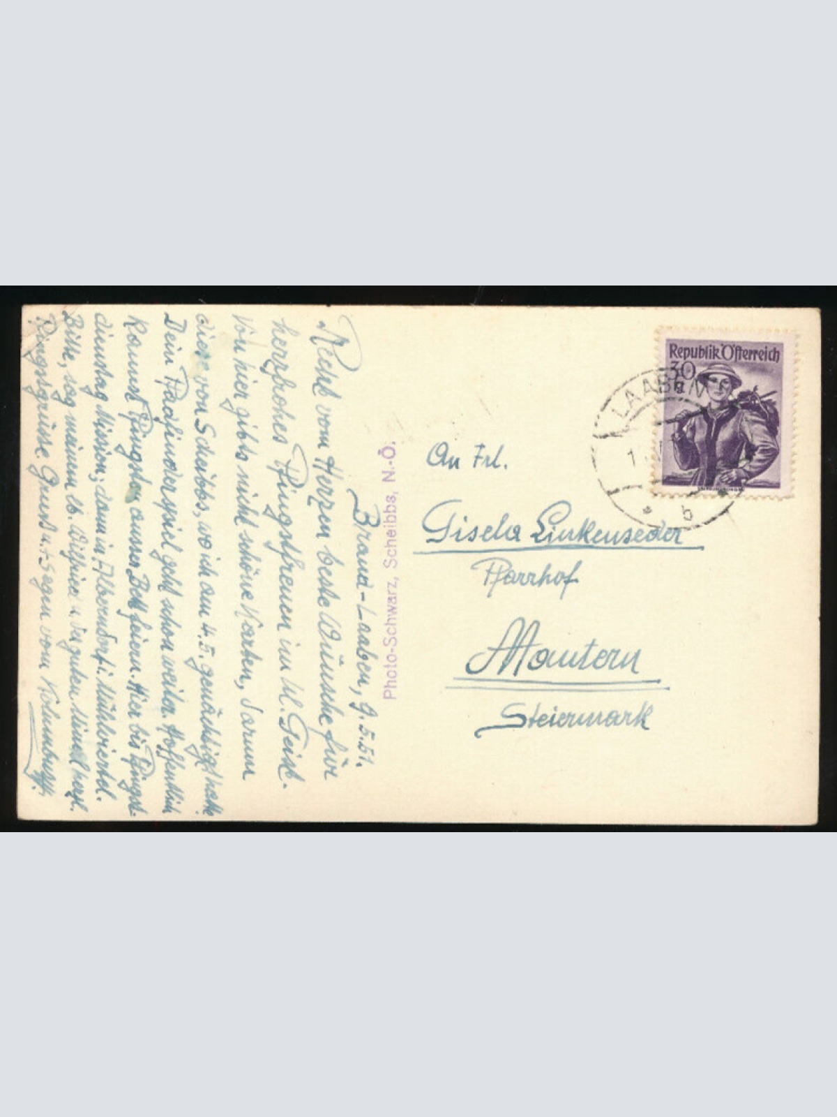 AK aus Scheibbs Niederösterreich (3601)