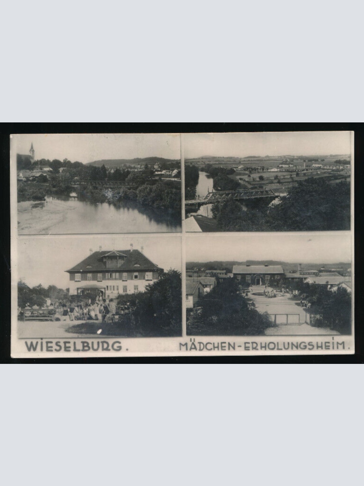 AK aus Wieselburg Mädchen Erholungsheim Niederösterreich (3496)