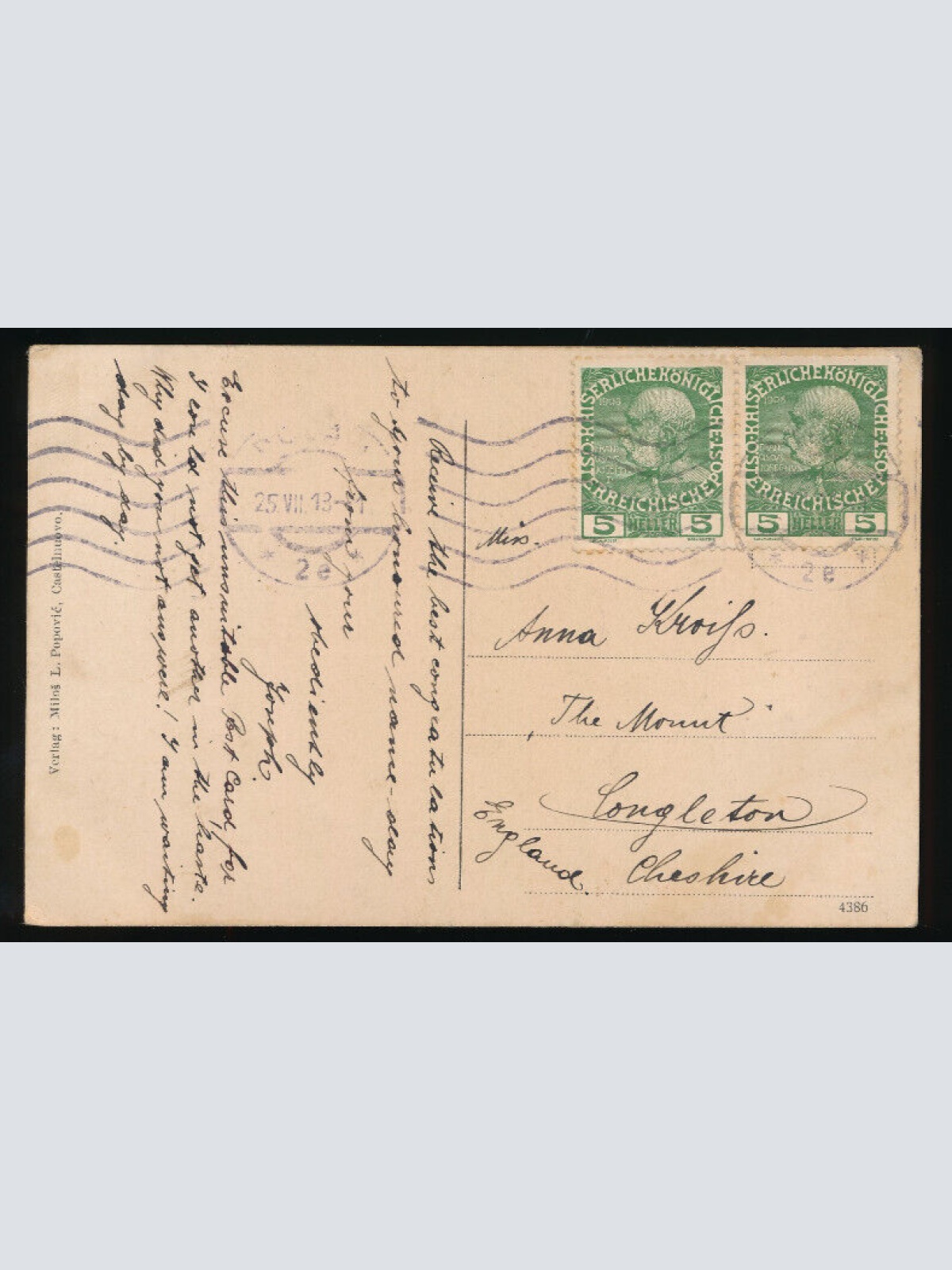 AK aus Castelnuovo Italien (3551)