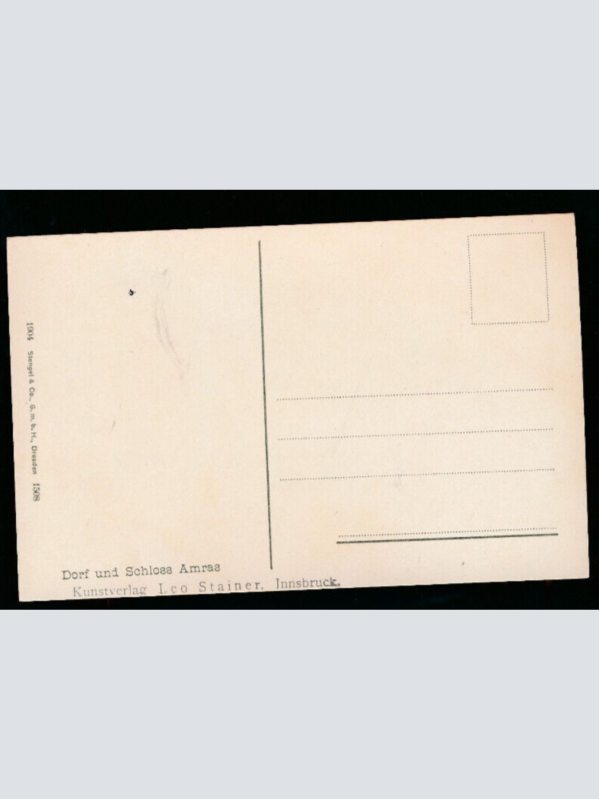 AK aus Amras mit Schloß Amras Tirol (3666)