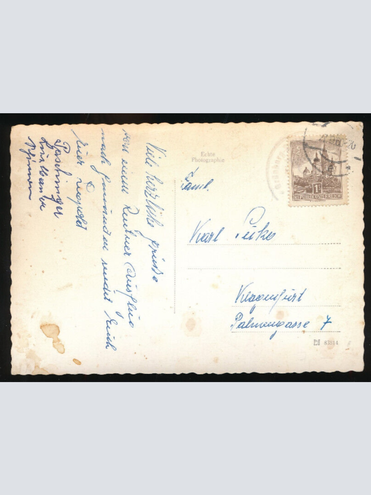 AK aus Grünberg bei Gmunden Höhenrestaurant Oberösterreich (3674)