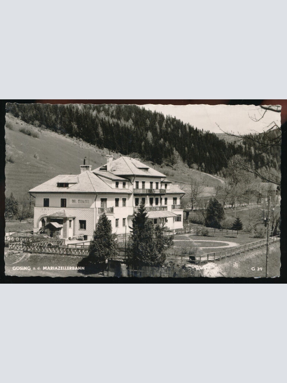 AK aus Gösing an der Mariazellerbahn Niederösterreich (3659)