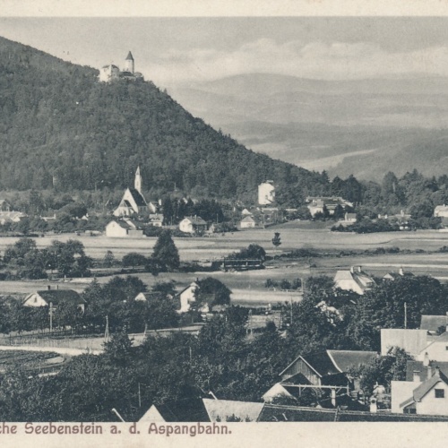AK, Sommerfrische Seebenstein a. d. Aspangbahn, Niederösterreich (S337)