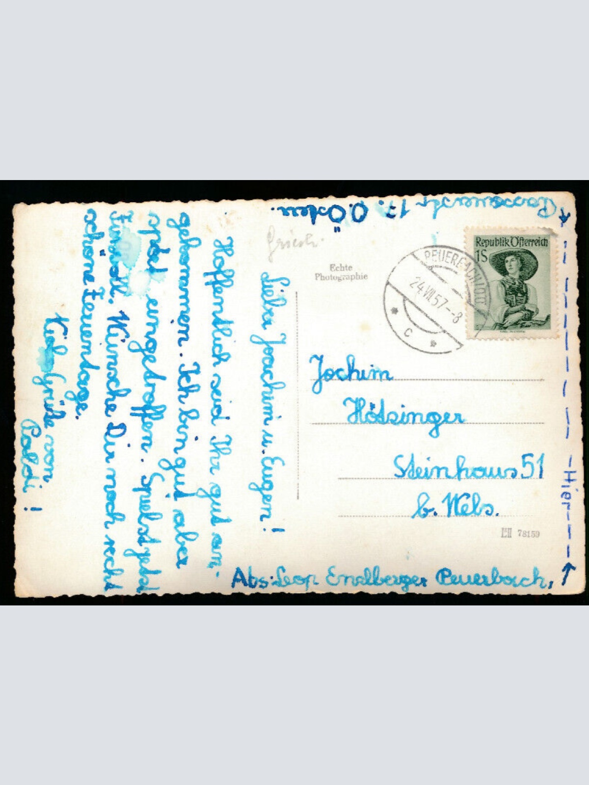 AK aus Peuerbach Nr.2102 Oberösterreich (3682)