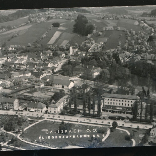 AK aus Gallspach Fliegeraufnahme Nr.2 Oberösterreich (3683)