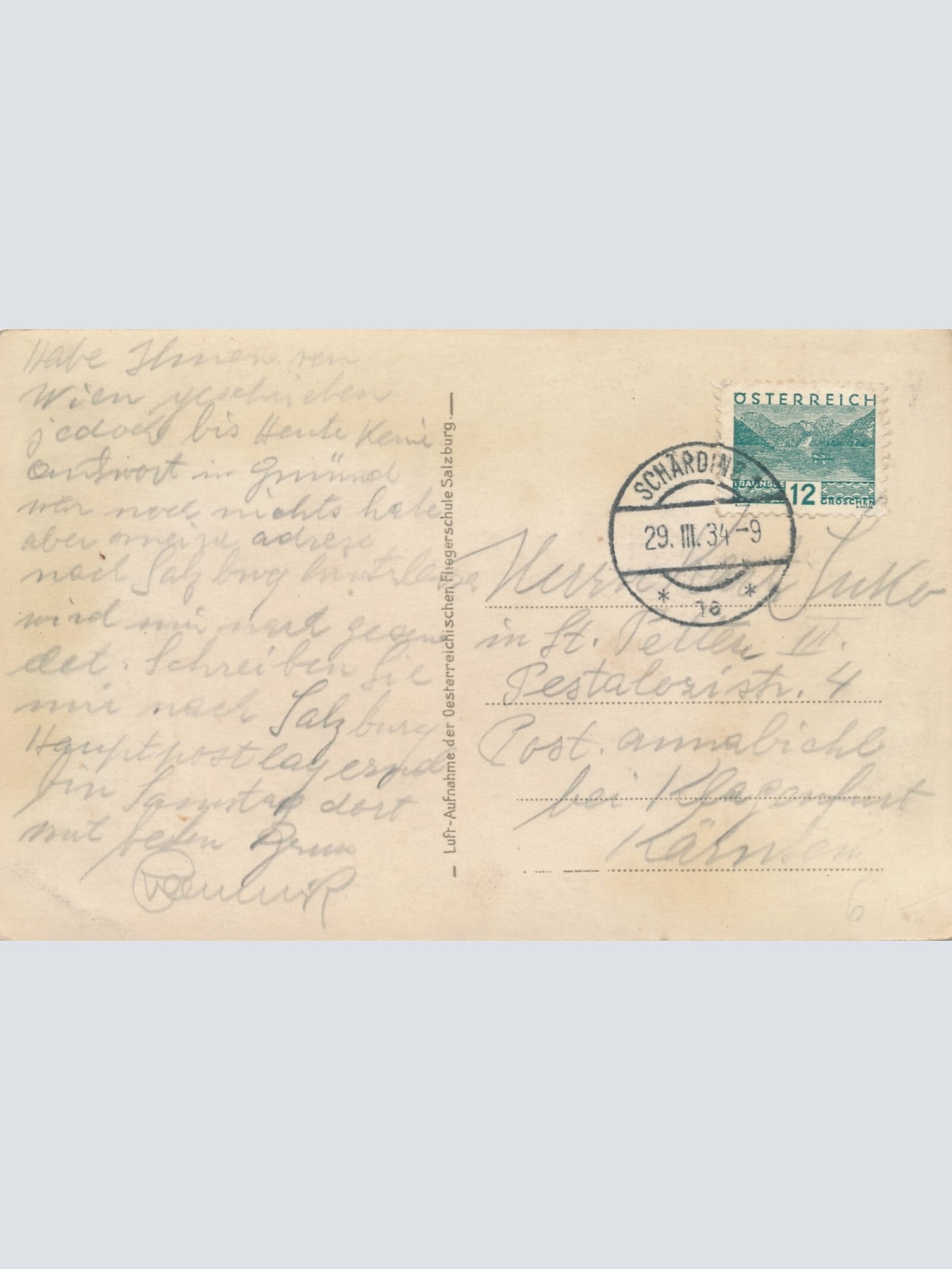 AK, Fliegeraufnahme, Schärding am Inn, Oberösterreich, Österreich (S238)