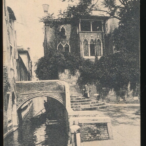 AK aus Venezia - Venezien Rio S. Cristoforo Italien (3844)