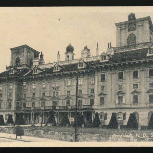 AK aus Eisenstadt mit Schloß Burgeland (3836)