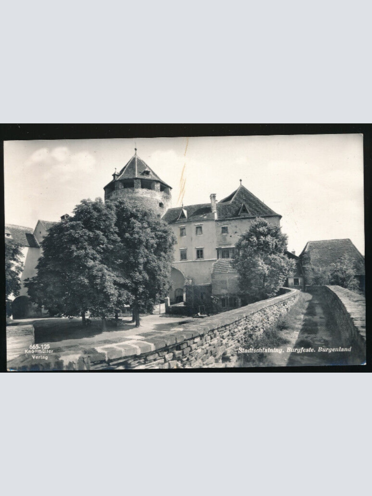 AK aus Schlaining mit Burgfeste Burgeland (3834)