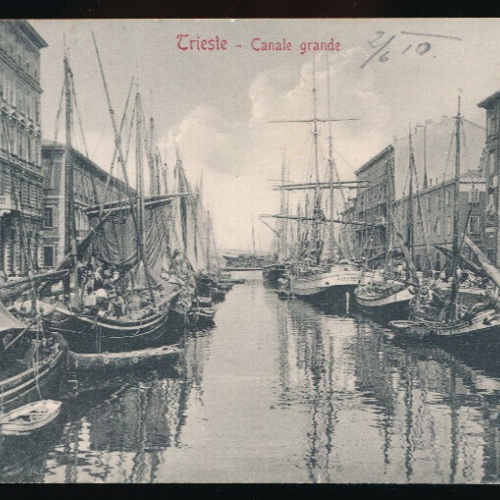 AK aus Triest - Trieste Canal Grande Italien (3823)