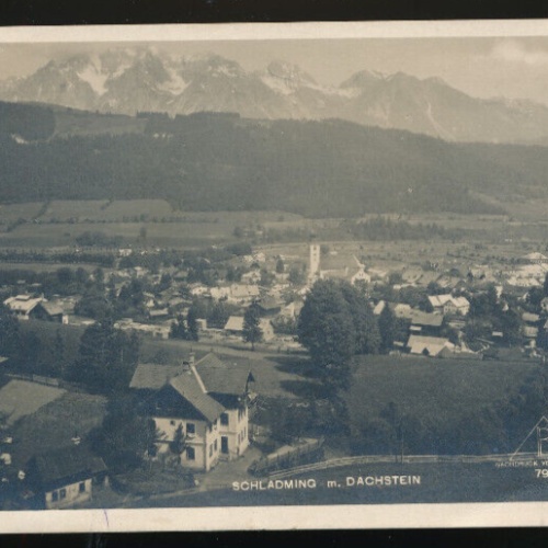 AK aus Schladmin mit Dachstein Steiermark (3826)