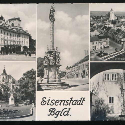AK aus Eisenstadt Mehrbildkarte Burgeland (3832)