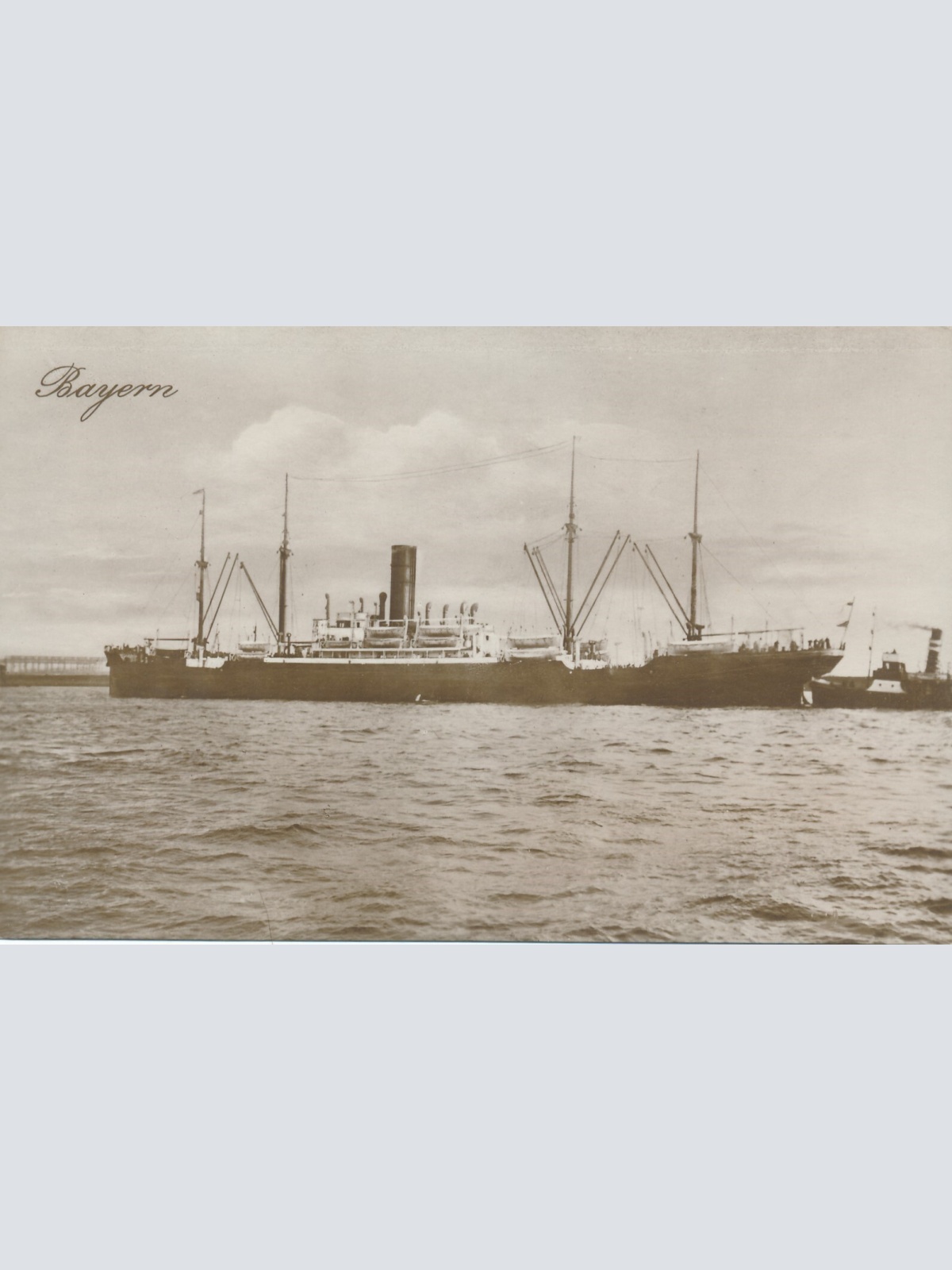 AK, Bayern, Dampfer (S278)