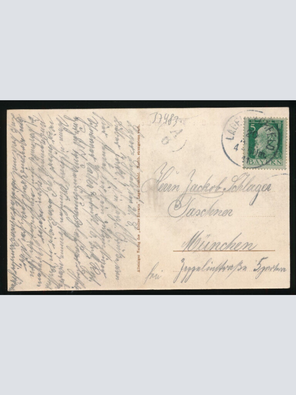 AK gruß vom Truppenübungslager Baracken - Lager Lechfeld Bayern (3866)