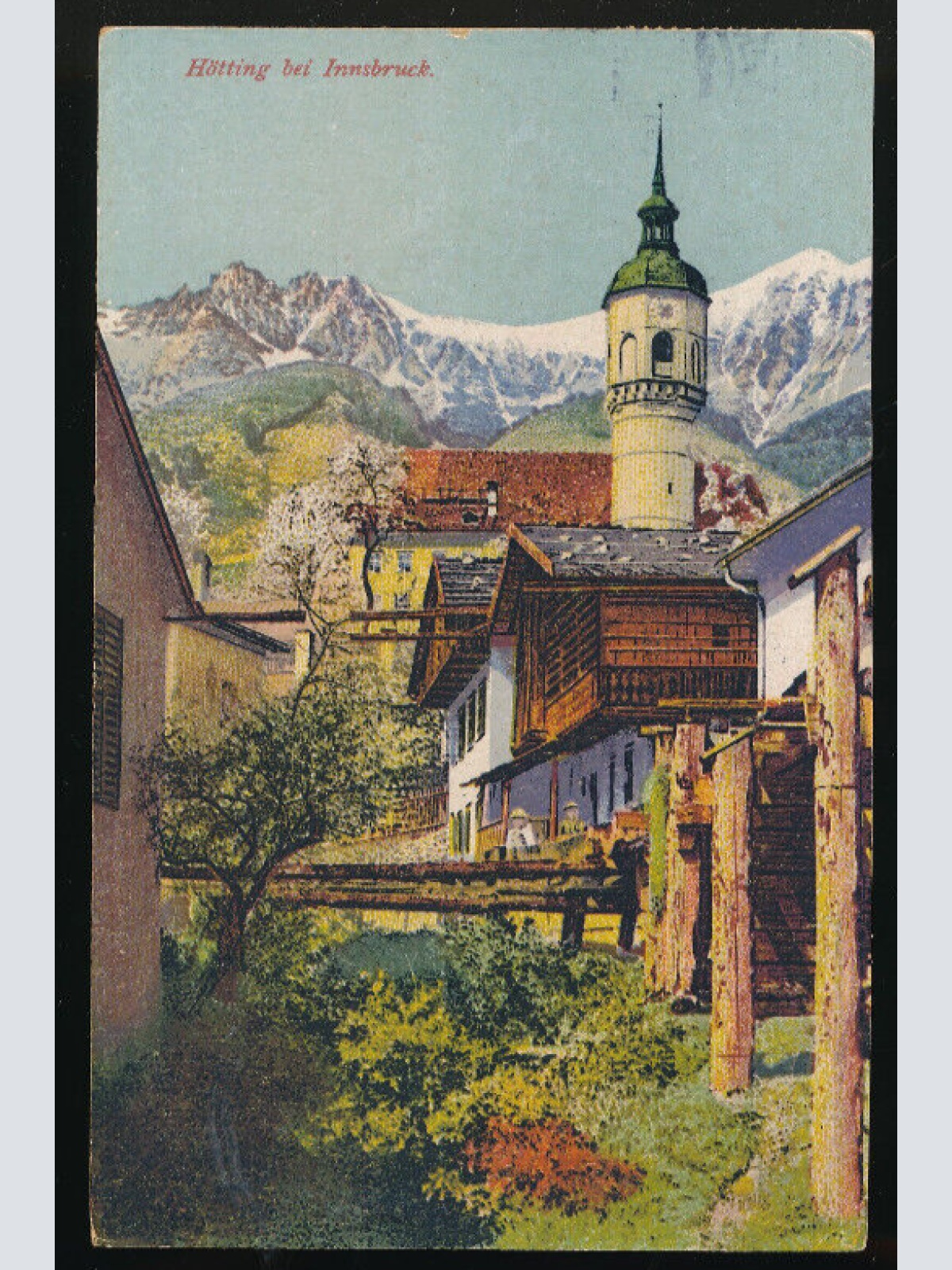 AK aus Hötting bei Innsbruck Tirol (3870)