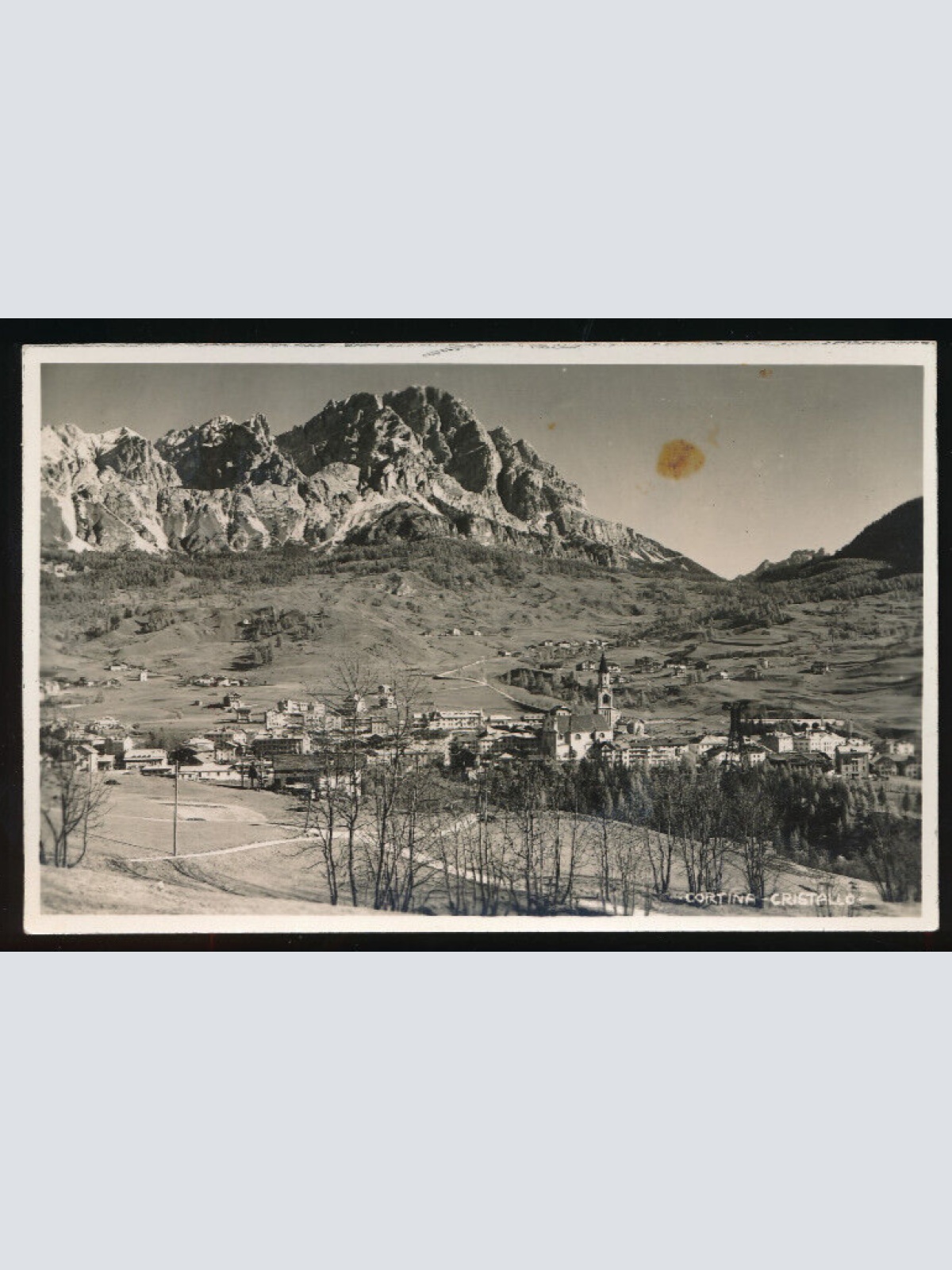 AK aus Cortina D´ Ampezzo Cristallo Italien (3852)