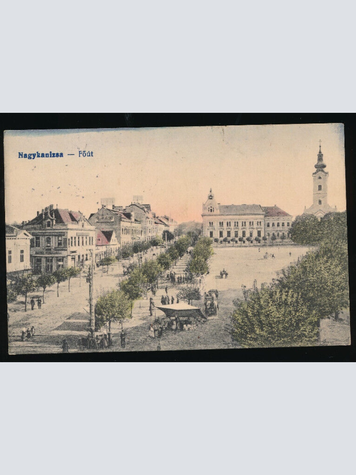 AK aus Nagykanizsa Föut Ungarn (3443)