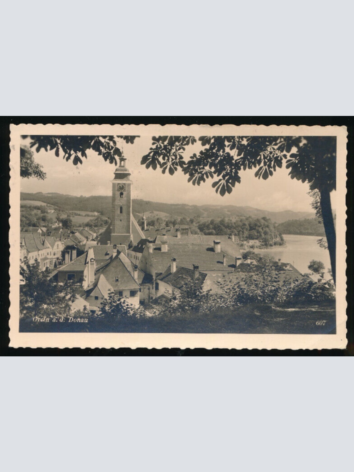 AK aus Grein an  der Donau Oberösterreich (3428)