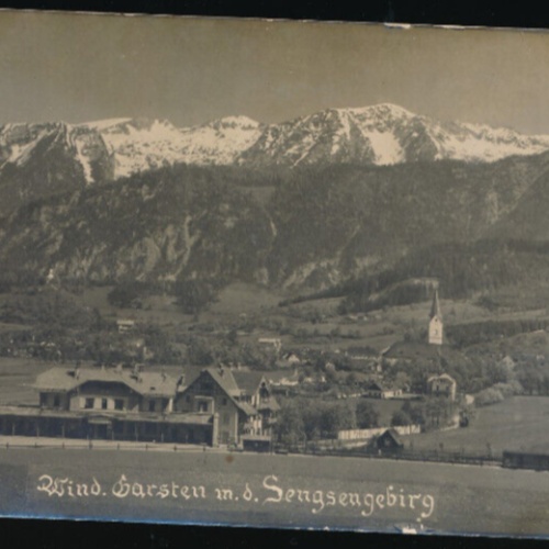 AK aus Windischgarsten in d. Sengsengebirge Oberösterreich (L3758)