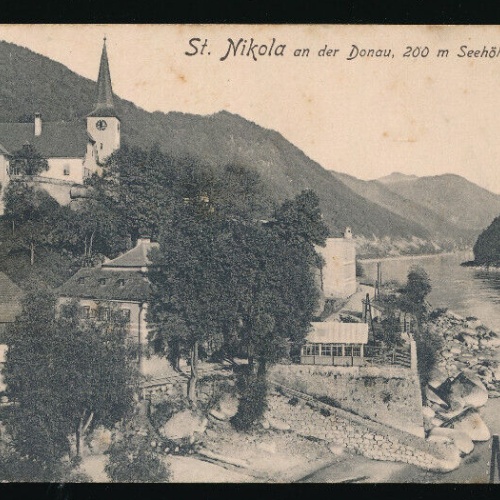 AK aus St. Nikola an der Donau Oberösterreich (L3759)