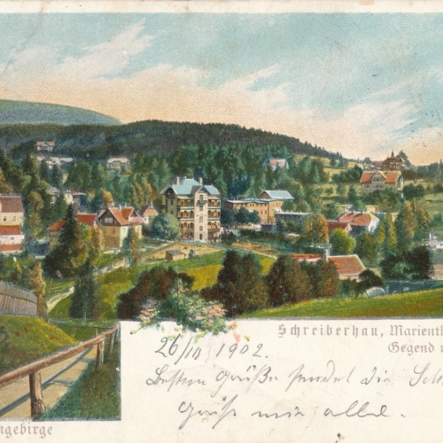 AK, Szklarska Poręba, Schreiberhau, Marienthal, Polen, Riesengebirge (S220)